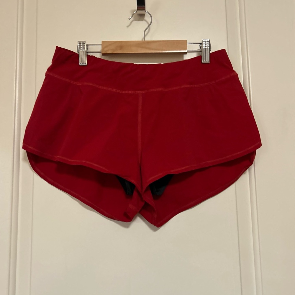 🔆🌊🍒Like New🍒Jolyn Swimwear board shorts bottoms in red Cherry 🍒🌊🔆